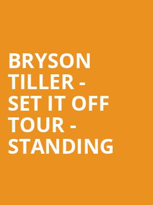 Bryson Tiller - Set It Off Tour - Standing at Eventim Hammersmith Apollo